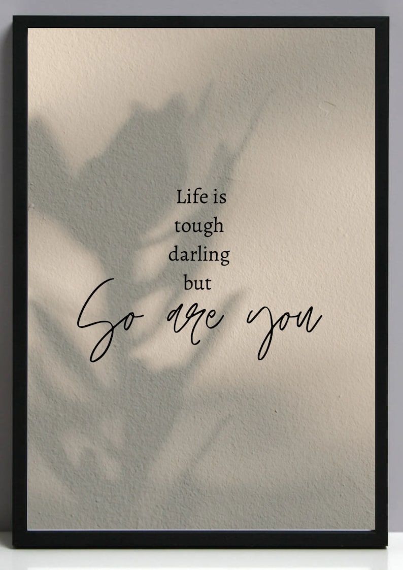 Motivational Quote Print - Etsy