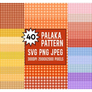 Palaka Pattern Svg Png Bundle, Palaka Pattern Bundle, Plain Palaka, Palaka Seamless Design, Repeating Pattern, Palaka Seamless Pattern, Jpeg