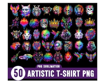 T-Shirt Designs Png Bundle, Modern T-Shirt for Men Woman Kids, Unique T Shirt Png, Colorful and stylish Tshirt, Artistic T-Shirt Designs