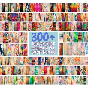 Watercolor Bookmarks Png bundle, Bookmark Sublimation Bundle, 3D Flowers Bookmark, Cute Dog Bookmark, Bookmark Sublimation Designs