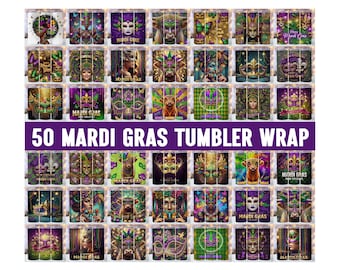 Mardi gras Tumbler Wrap  Bundle, 20oz tumbler straight Wrap, Carnival Tumbler Design, Louisiana Tumbler Png, New Orleans Party Tumbler