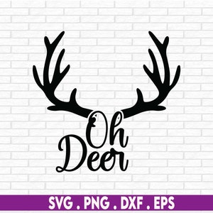 DIY Alastor’s Mug Oh Deer! (As seen in S1 E2) Cricut SVG/PNG File Digital Download