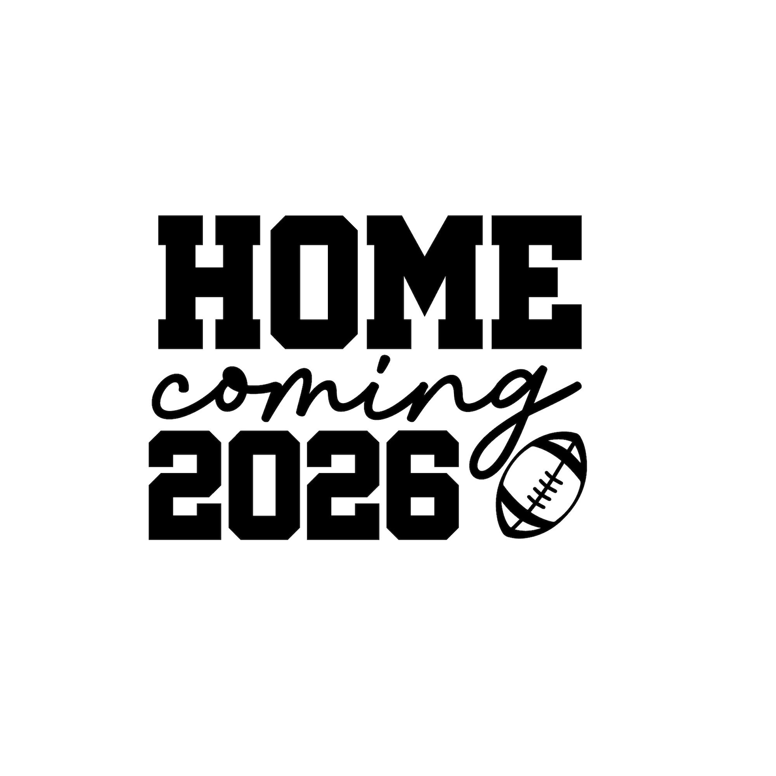 Hoco 2026 Svg Bundle, Hoco Png, Home Coming, Football High School Svg ...
