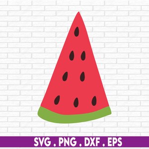 Watermelon SVG Watermelon slice cut file Cute fruit vector Bitten Watermelon Summer cutting file Silhouette Cameo Cricut Vinyl Iron on shirt