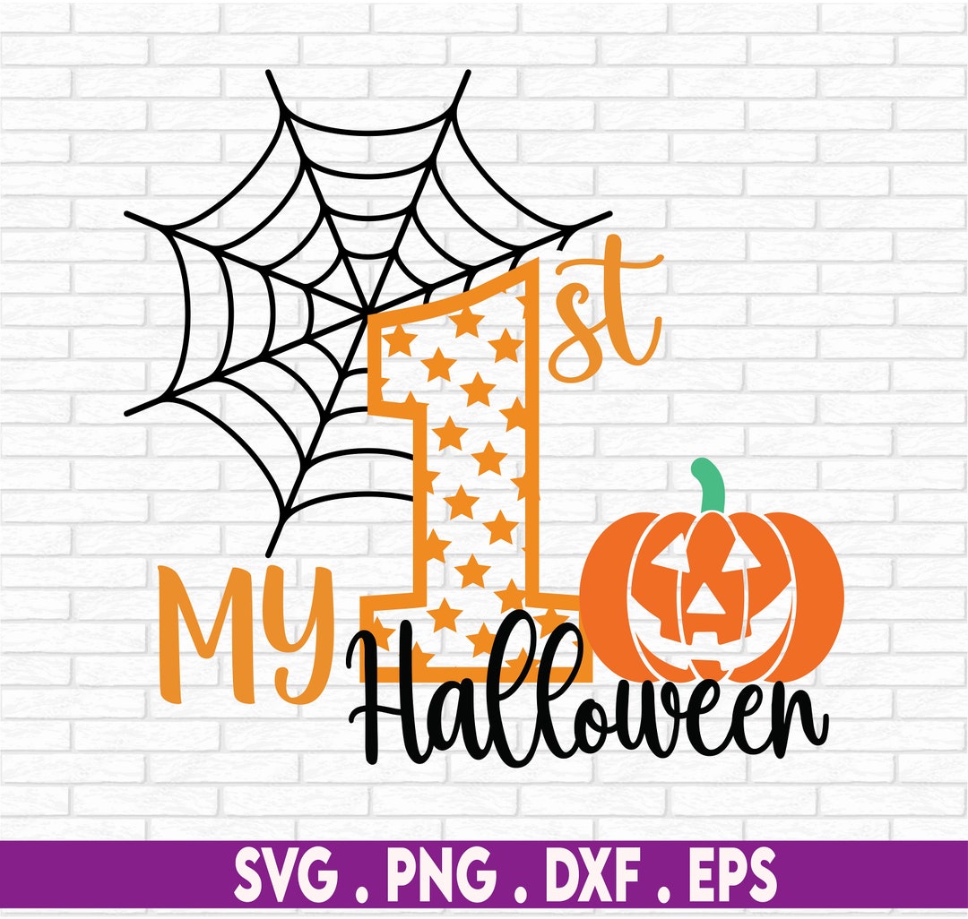 My 1st Halloween Svg, My First Halloween Svg, My 1st Halloween Png, My ...
