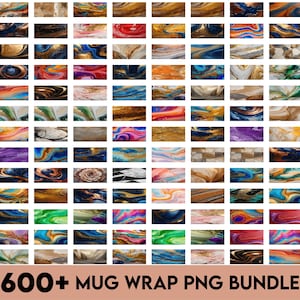 600+ Mug Wrap Bundle, 3D Becherverpackung, Sublimationsdesign, Geode Achat Becherverpackung, Sublimationspng-Designs, Kristallsteinverpackung