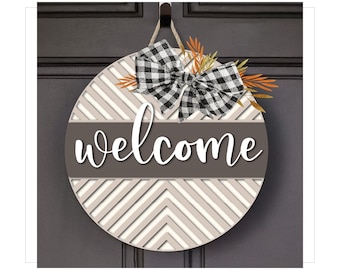 Welcome Sign Svg , Fall Door Sign, Glowforge Files, Hello Fall Sign Svg, Autumn welcome svg, Fall Leaves Sign, Hello Door Hanger SVG