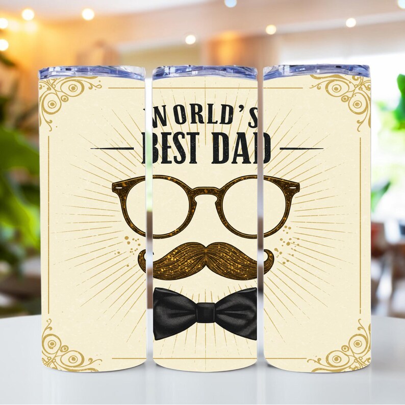 Father's Day Tumbler Wrap, Dad Tumbler Wrap Bundle PNG | 20 Oz Skinny ...