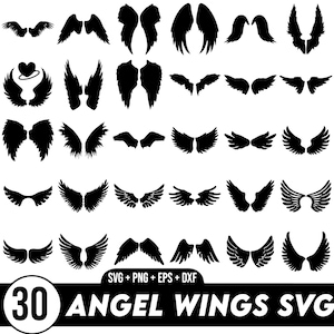 Angel Wings Svg| Angel Wings Png| Angel wings Clipart| Angel In Heaven Svg| Angel wings Cut Files| Svg Files For Cricut| Angel wing