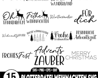 Weihnachten Plotterdatei Svg, Christmas Plotter File Svg Bundle, Christmas Houses, Weihnachten Svg, Plotterdatei weihnachten Svg