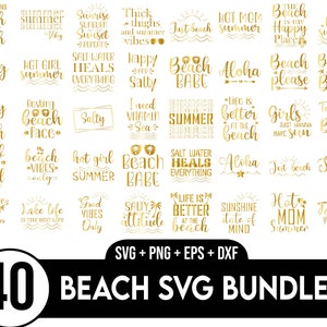 Summer SVG Bundle, Summer Svg, Summer Design for Shirts, Summer Quotes, Hello Summer, Summer Vibes Svg, Summer Cut Files