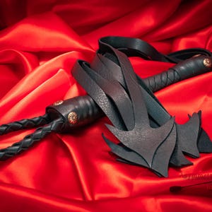 Nine Tails Leather Flogger