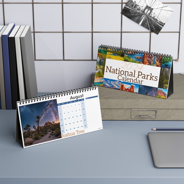 National Park Calendar 2024 Etsy