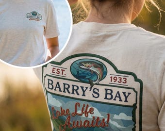 Barry's Bay Lake Life Tee Shirt Every Summer After Fishing British Columbia Outdoor Adventure Apparel Camping T Shirt Casual Retro Travel