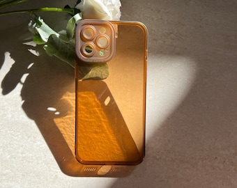 Braun Transparent Light Weight Case für iPhone 15 14 13 12 11 Pro Max iPhone 15 14 13 12 XR XS MAX Klare stoßfeste Telefonabdeckung