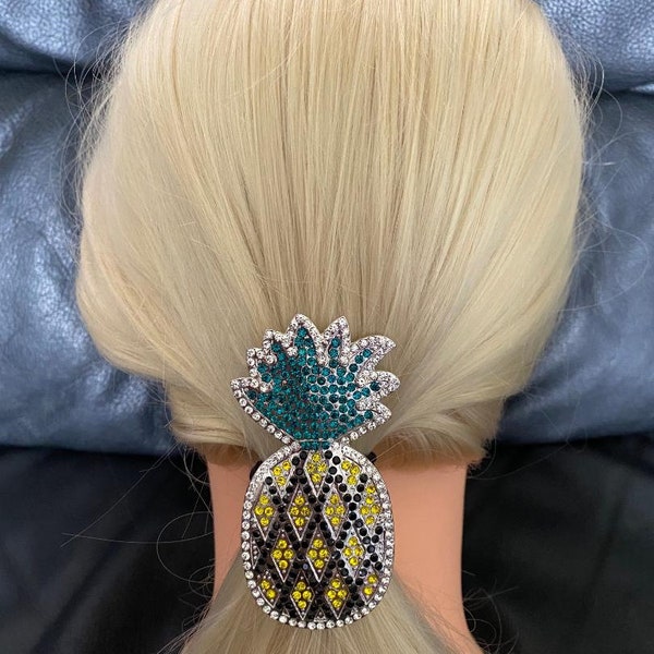 New Design! Ornate 3 Inch Long Pineapple Hair Tie!