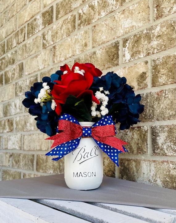 tricolore Blue RED White 花瓶 tricolore Blue RED White 花瓶 Cherished Memories - Red, White and