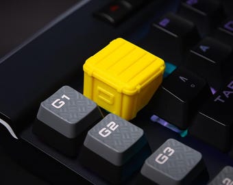 CS:GO / CS2 Crate Keycap | Wydrukowana w 3D nakładka na klawisze Cherry MX – prezent dla graczy i fanów FPS-ów