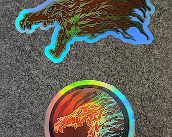 CS2 / CS:GO Howl Holo Sticker | High-Quality Gaming Decal – Gamer & eSports Fan Gift