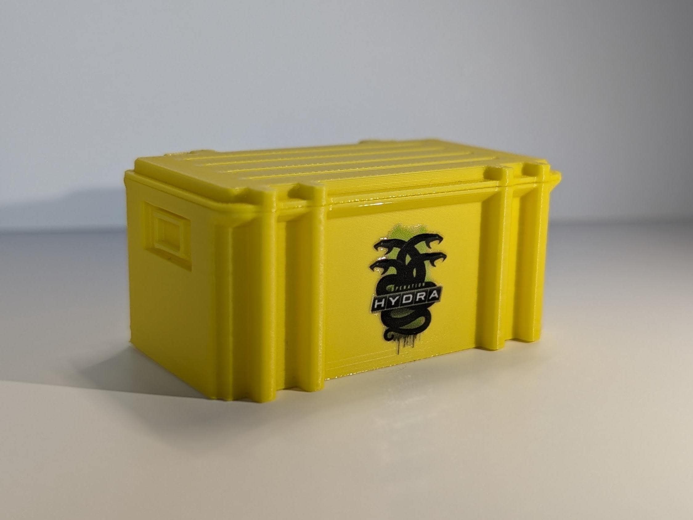CS2 / CS:GO Loot Crate With Hinged Lid | 3D Printed Gaming Box – Gamer ...