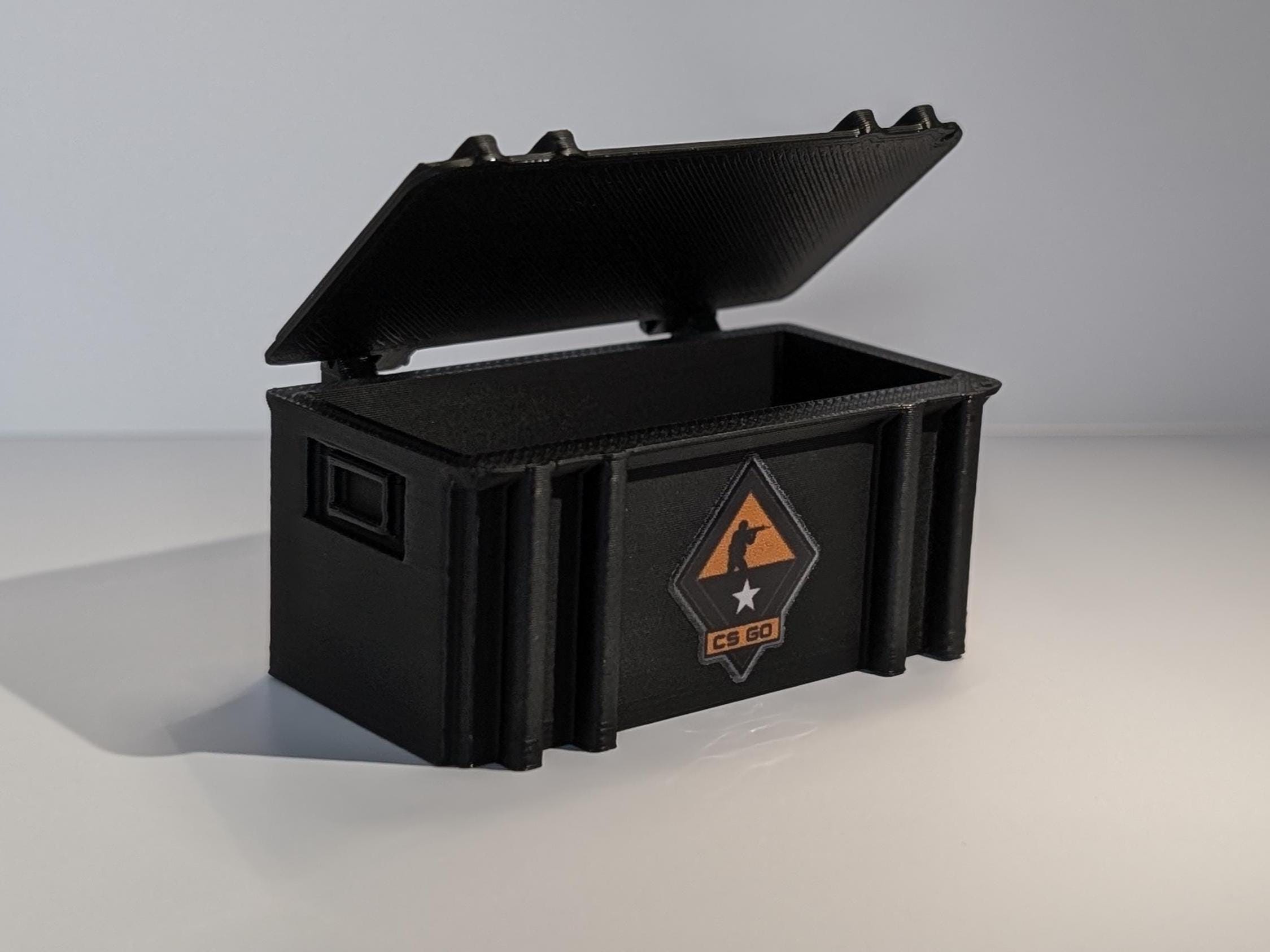 CS2 / CS:GO Loot Crate With Hinged Lid | 3D Printed Gaming Box – Gamer ...
