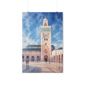 Mosque Morocco Wall Art - Acrylic Style