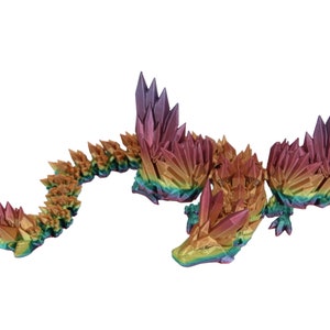 Rainbow Crystal Wing Dragon Fidget Toy