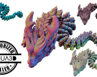 Articulated Antler Dragon Fidget Toy
