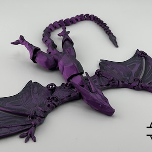 Flying Dragon Fidget Toy with Articulated Wings
