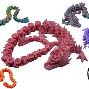 Rose Dragon Fidget Toy