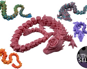 Rose Dragon Fidget Toy
