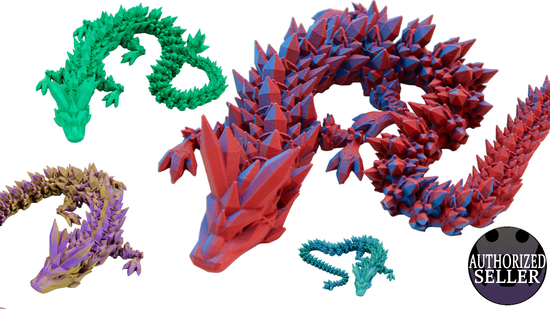 Crystal Dragon Fidget Toy