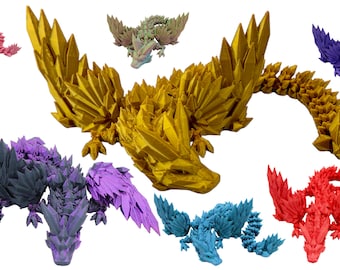 Crystal Wing Dragon Fidget Toy