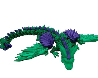 Multicolor Crystal Wing Dragon Fidget Toy