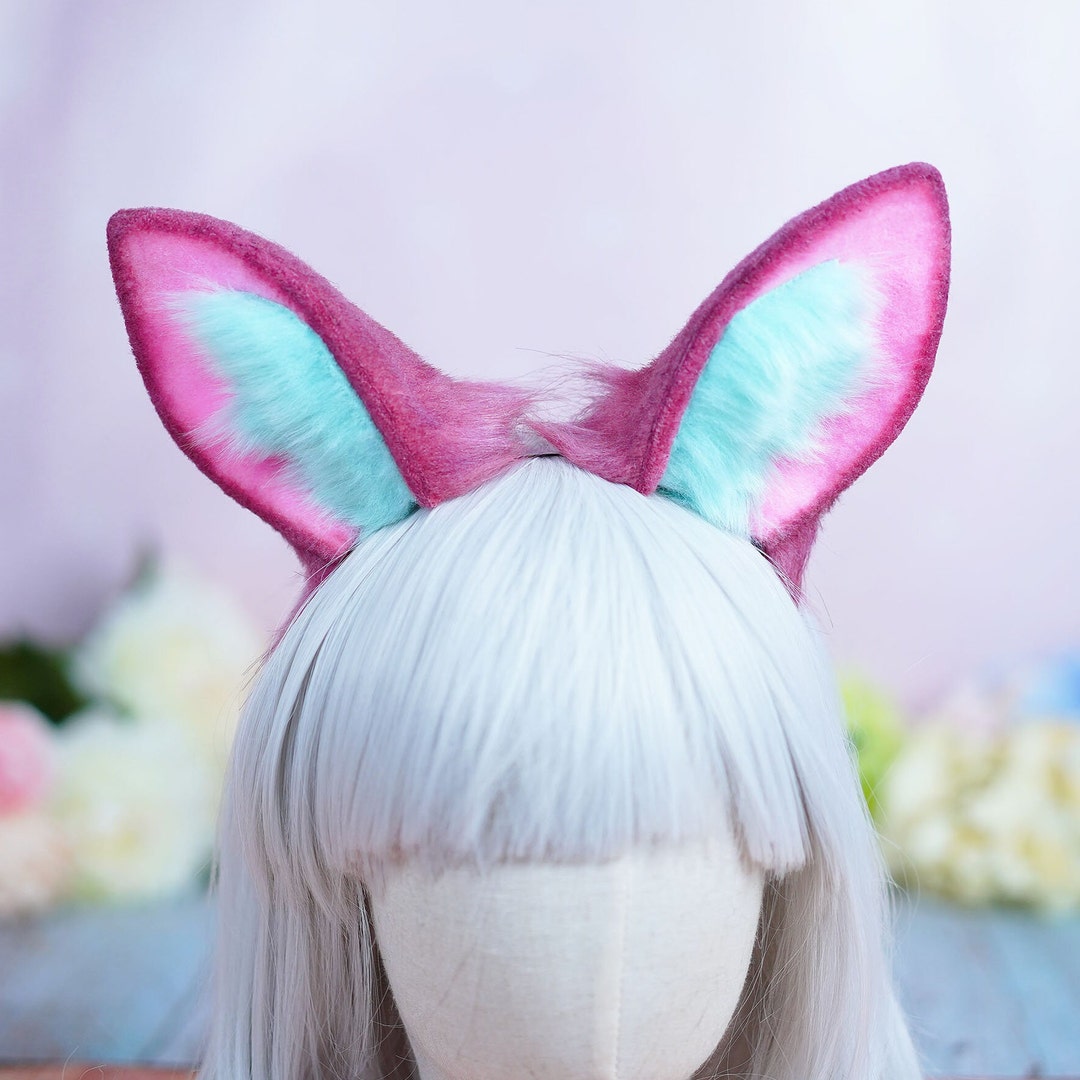 Custom Earscosplay Cat Ears Faux Fur Earswolf Ears Etsy