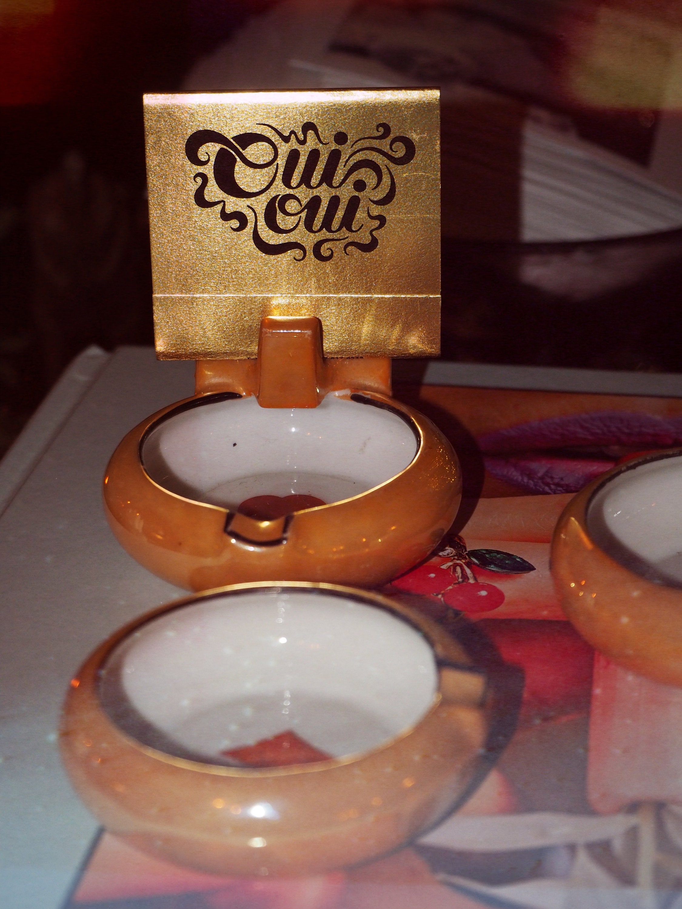 Mini Japanese Playing Card Ashtray Set Etsy Australia