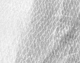 Upholstery drapery fabric gray over silver veins design 60" wide by the yard