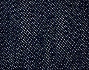 Usa stonewash denim indigo fabric dna fr flame retardant 67" coton blend 10 ozs by the yard