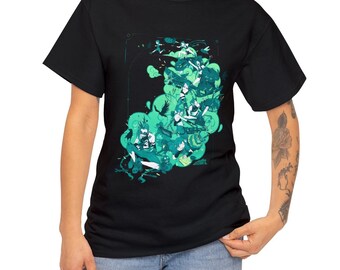 Arcane t-shirt jinx t-shirt ladies t-shirt gift Arcane Gift Jinx shirt woman shirt leauge of legends t-shirt leauge of legends gift lol shirt