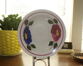 Blue Ridge Pottery Southern Potteries Pompom 9&quot; Serving Bowl -  #3955.
