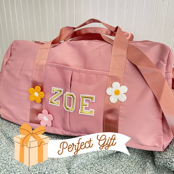 Dance Team Gift for Dance Competition Gift for Dance Teammate Monogrammed Bag for Dance Class Duffle for Dance Team Captain Gift for Dancer