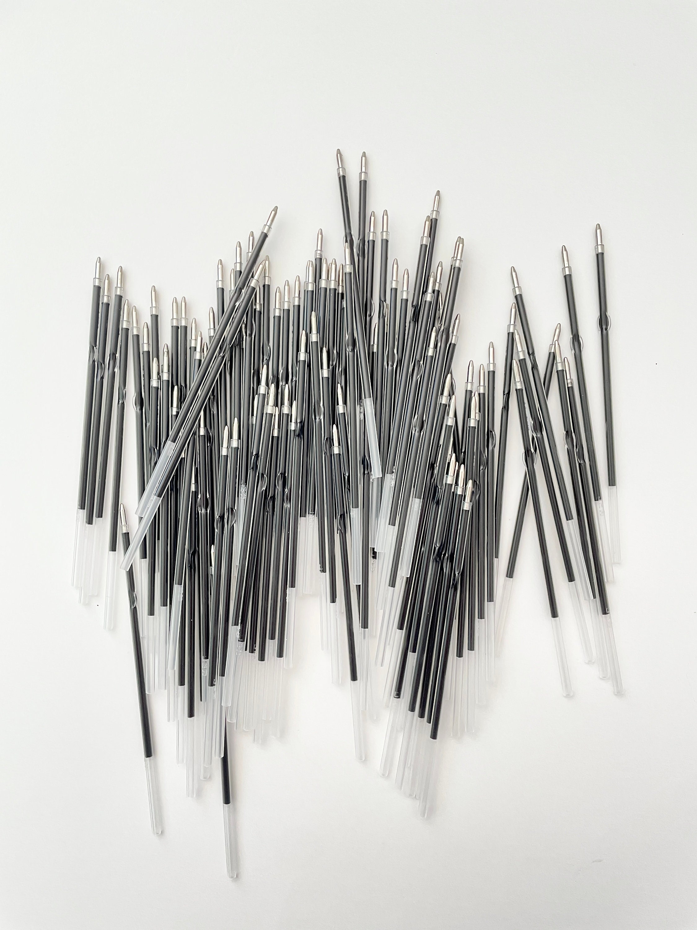 Pen Refill Black Ink Cartridge Ball Point Pen Ink Refill Etsy