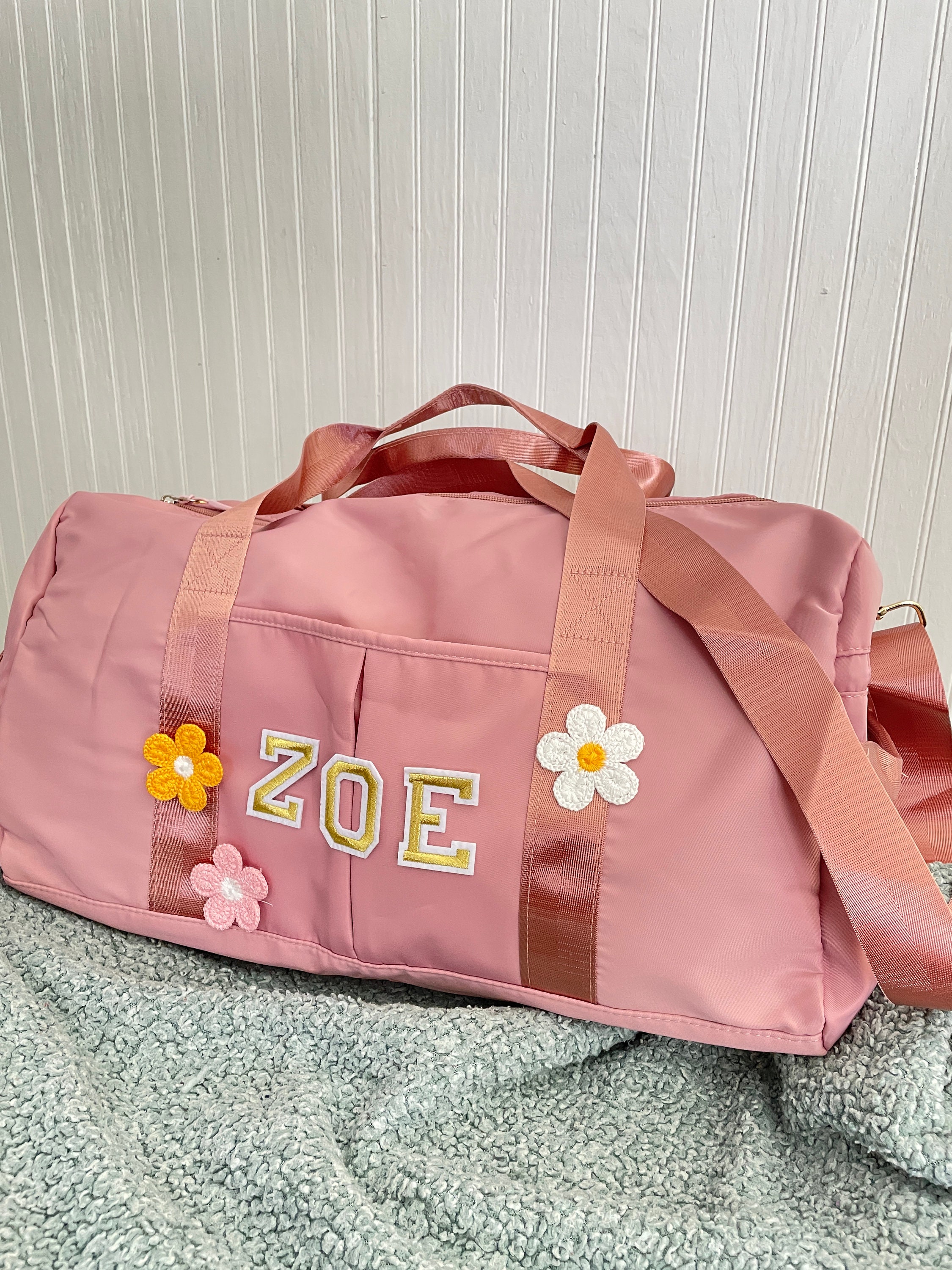 Dance Bag Shoe Compartment Duffle Bag Personalized Duffel Bag Etsy