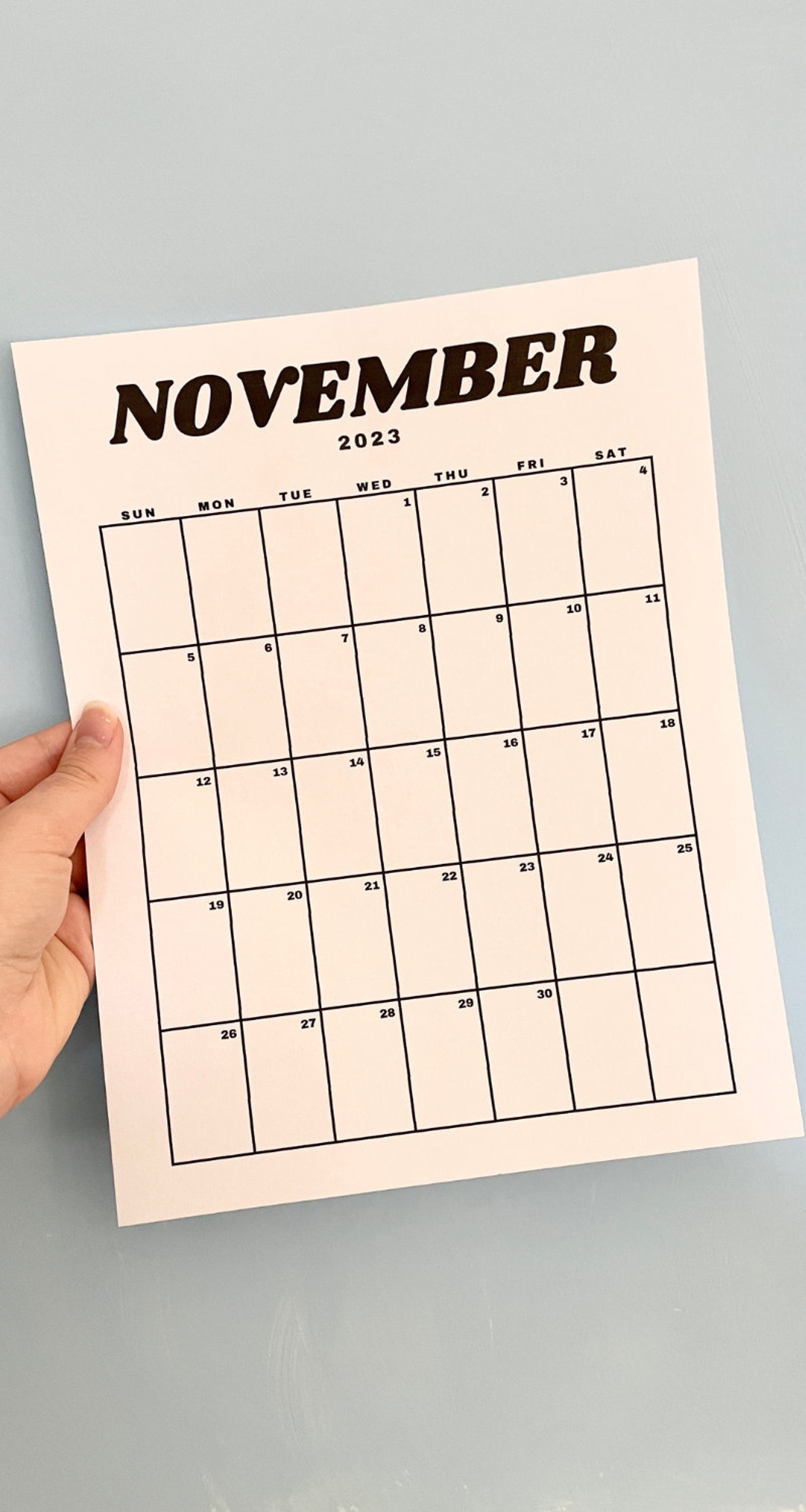 Minimalist Calendar Printable 2024 Calendar Homeschool - Etsy