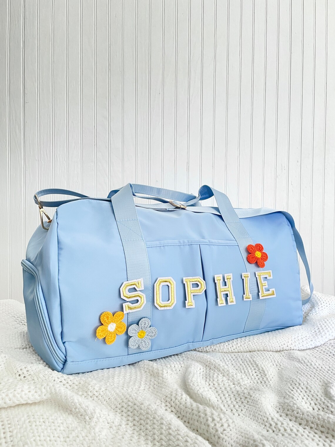 Dance Bag Shoe Compartment Duffle Bag Personalized Duffel Bag Etsy