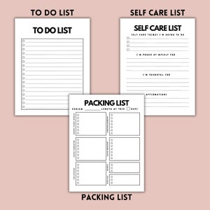 Girl Boss Planner Printable Calendar Bundle Adult Calendar - Etsy