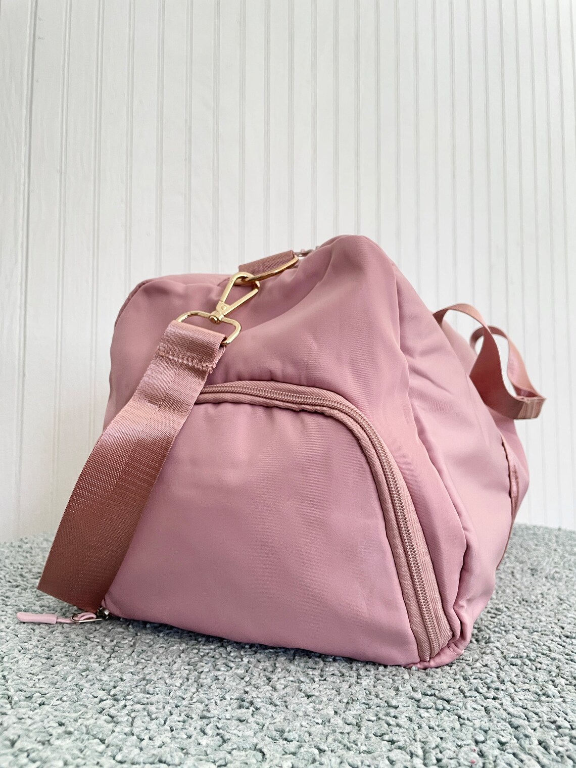 Dance Bag Shoe Compartment Duffle Bag Personalized Duffel Bag Etsy