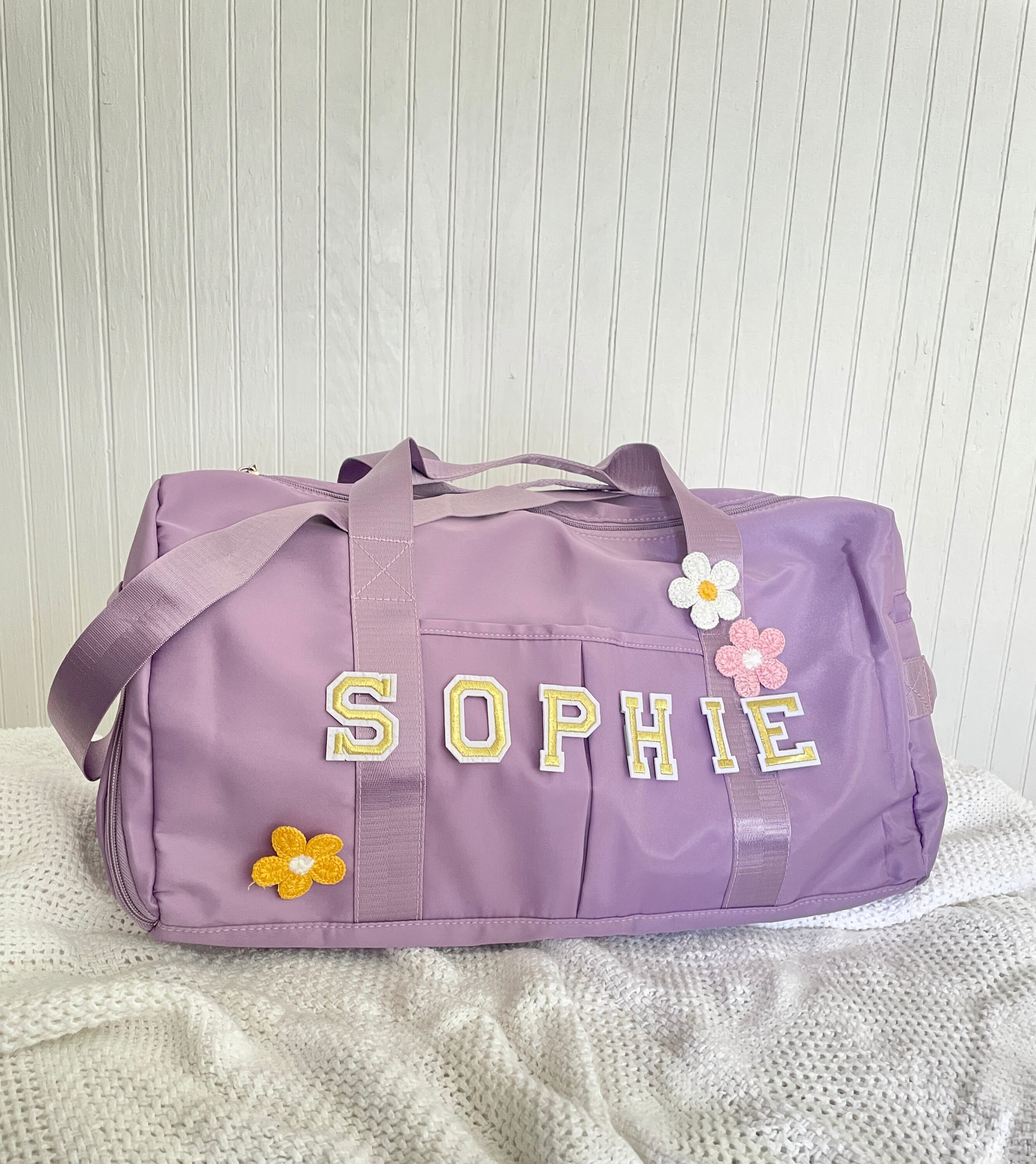 Dance Bag Shoe Compartment Duffle Bag Personalized Duffel Bag Etsy