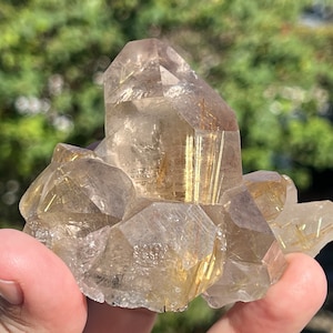 Quartz Crystal Rutilated Quartz Brazilian Mineral