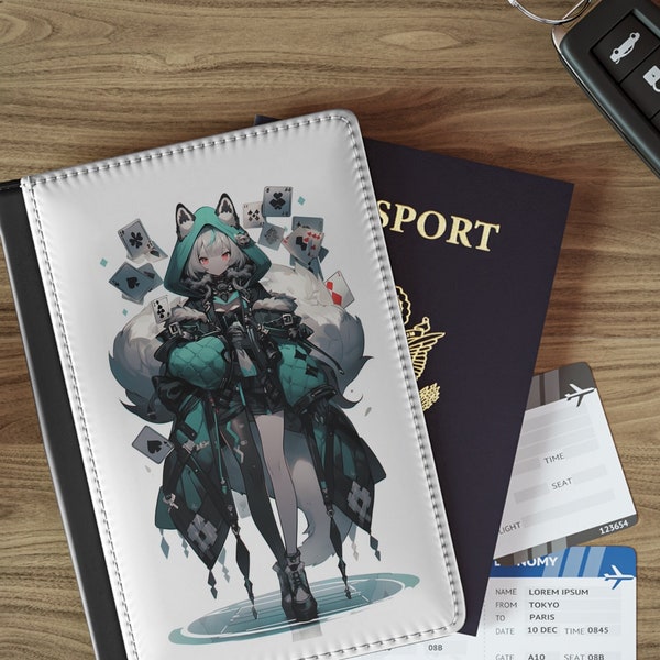 Anime Girl Passport - Etsy Canada